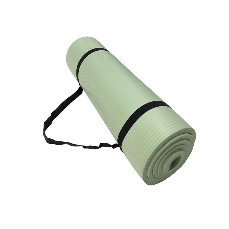 Yoga Mat 15Mm Thick Exercise Mat Gym Workout Fitness Pilates Home Non Slip NBR